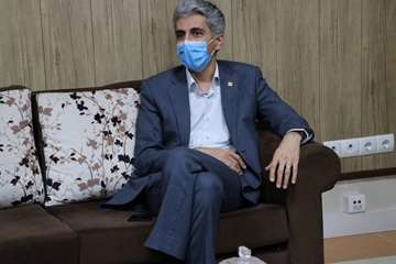دیدار دکتر دانائی رئیس دانشگاه علوم پزشکی استان سمنان با فرماندار شهرستان مهدیشهر99.05.15 